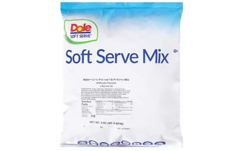 Dole Watermelon Soft Serve Mix 4.5 Pound -- 4 Per Case