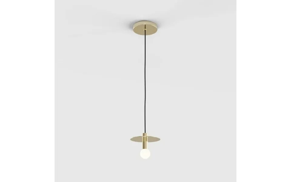 Dot Disc Pendant By Lambert & Fils Brass