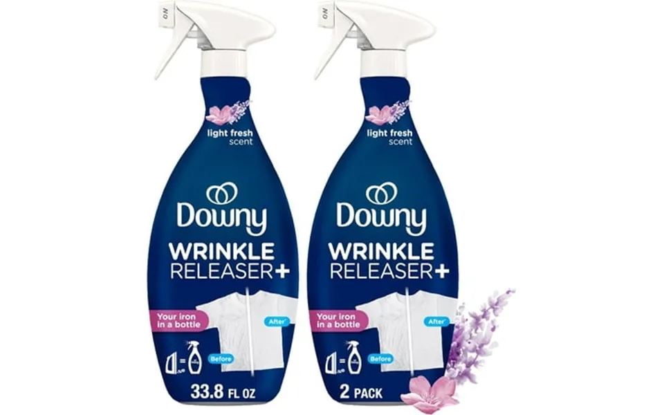 Downy Wrinkle Releaser Fabric Refresher Spray Odor Eliminator Ironing Aid And Anti Static Spray Light Fresh Scent 33