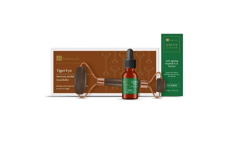 Dr Botanicals Balancing Facial Roller Serum Kit