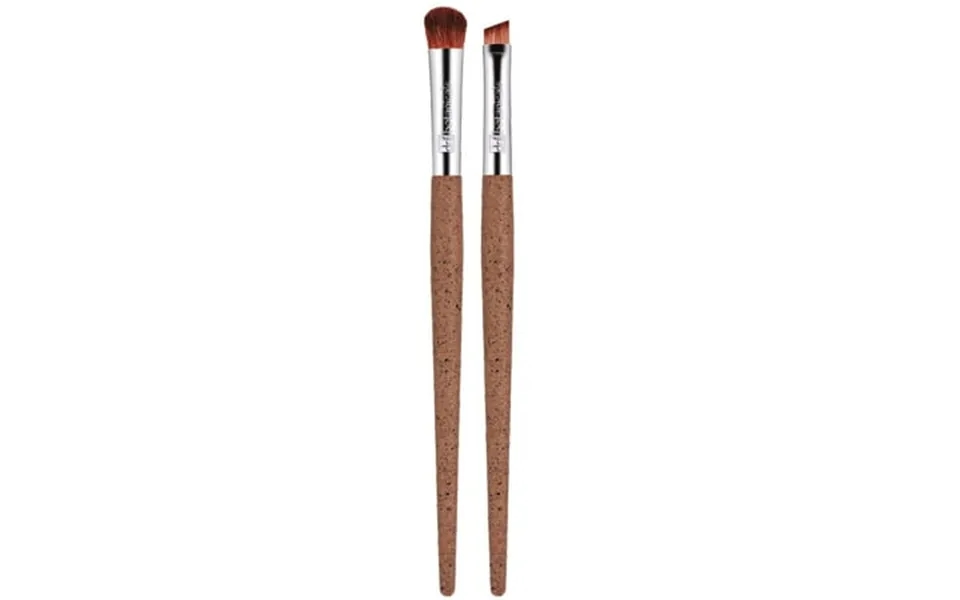 Dr Botanicals Coffee Ground Set Of 2 Eye Brushes