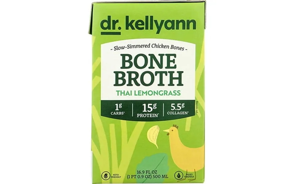 Dr. Kellyann Thai Lemongrass Bone Broth - 16.9 Oz