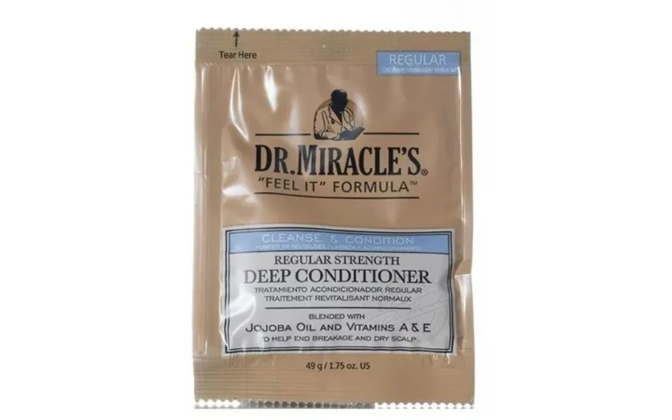 Dr. Miracles Regular Strength Deep Conditioner Packett Repairing Dry Hair Female