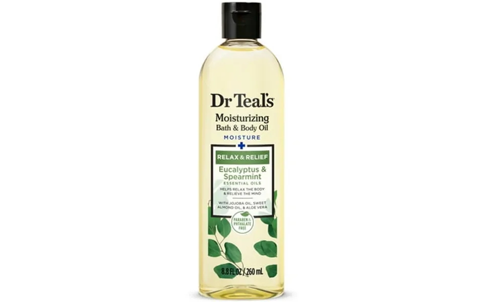 Dr Teal S Bath & Body Oil Moisture Rejuvenating Eucalyptus & Spearmint Essential Oils 8