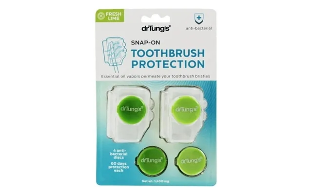Dr. Tungs Adult Snap On Toothbrush Sanitizer 2 Pack product image