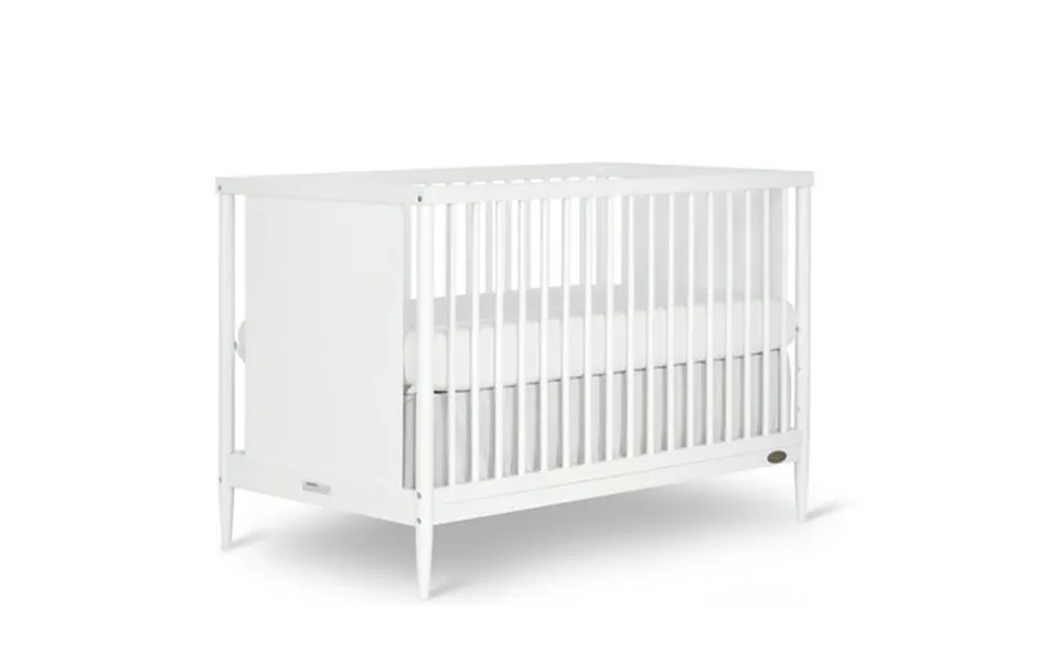 Dream On Me Clover 4 In 1 Modern Island Crib With Rounded Spindles I Convertible Crib I Mid- Century Meets Modern I Coor