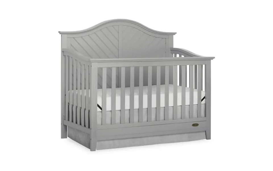 Dream On Me Ella 5 In 1 Convertible Crib Pebble Grey