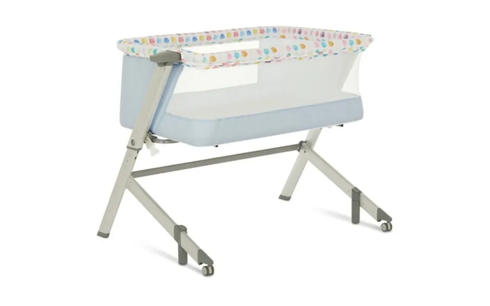 Dream On Me Flora Bassinet With Carry Bag Compact & Modern Confetti Blue