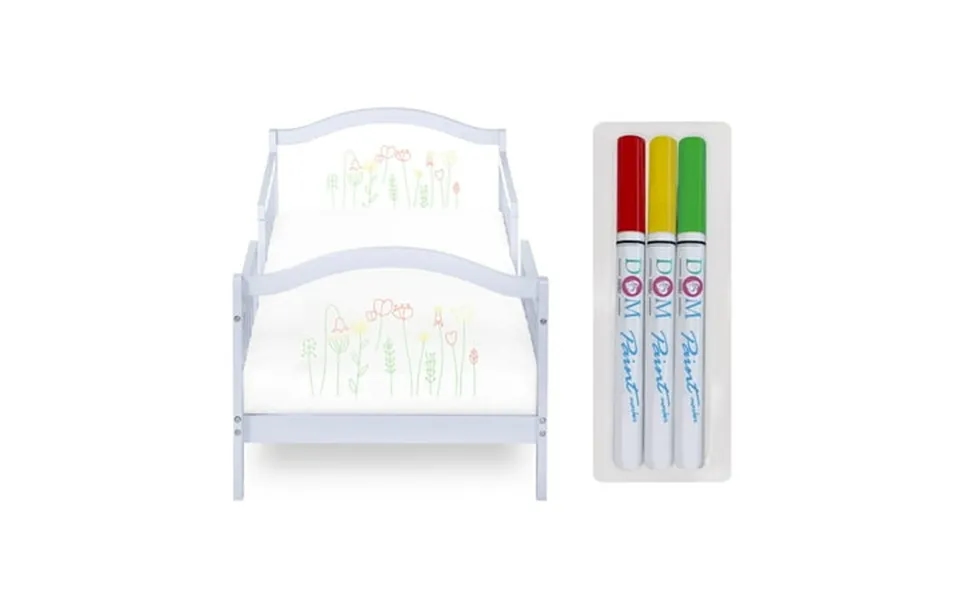 Dream On Me Rosie Toddler Bed In Lavender Ice