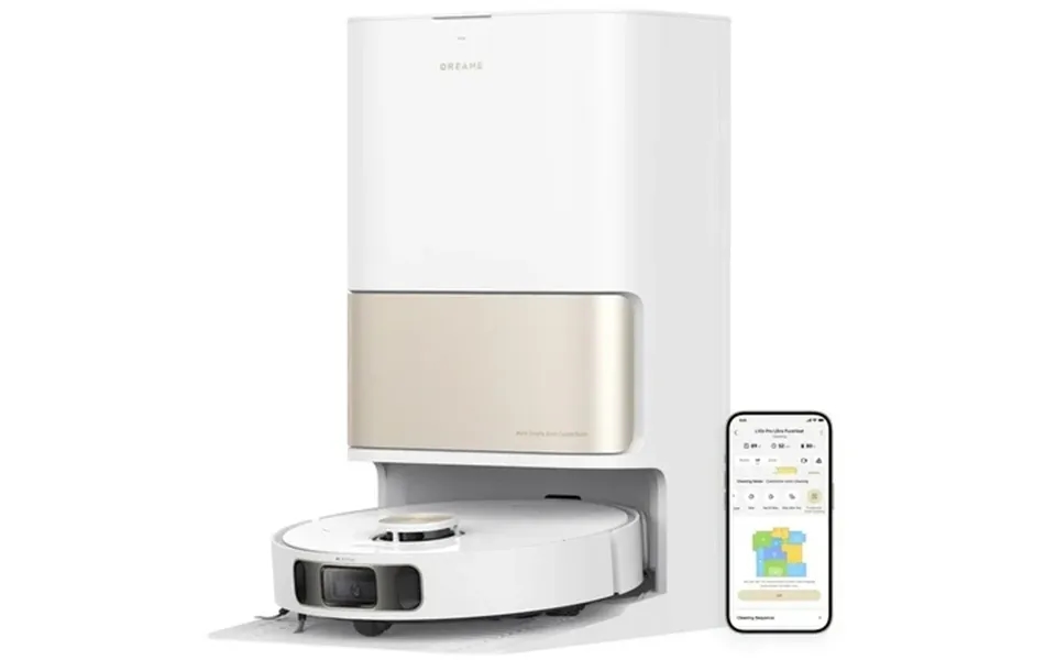 Dreame Heat Robot Vacuum And Mop Combo 136 F Hot Water Self-cleaning 7000pa Suction L10s Pro Ultra