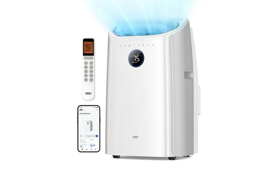 Dreo 12 000 Btu Ashrae 8 000 Btu Doe Portable Air Conditioners Covers Up To 350 Sq