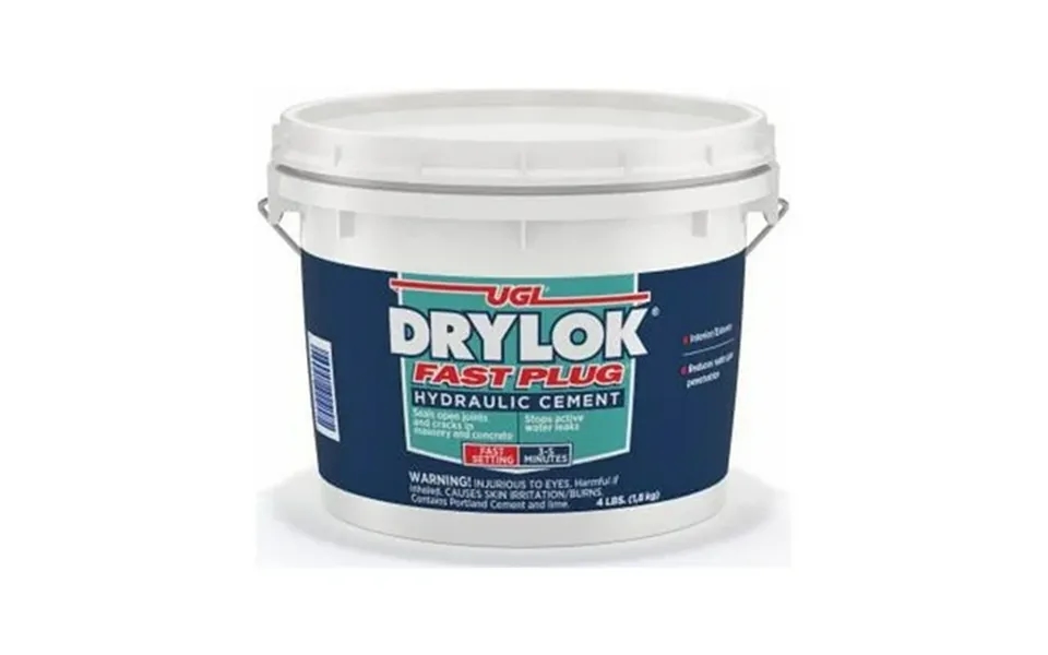 Drylok Fast Plug 4 Lb. Pail Hydraulic Cement 773267
