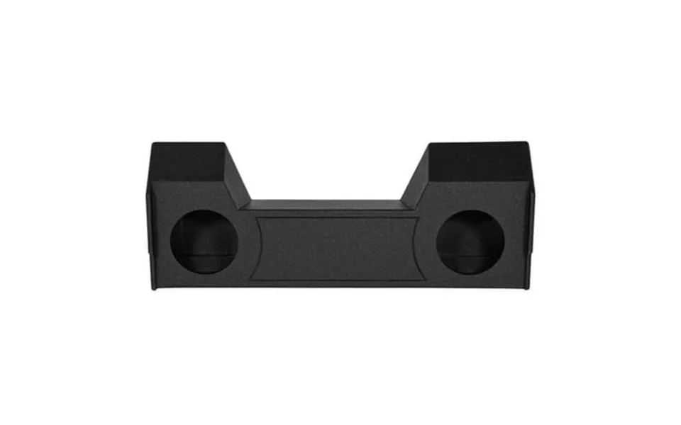 Dual 10 Bedlined Subwoofer Sub Box Enclosure For 2019-2021 Dodge Ram Crew Cab