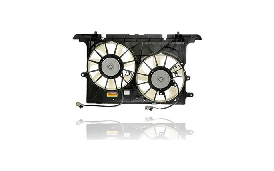 Dual Radiator And Condenser Fan Assembly - Cooling Direct Fit For Sc3115102 08-15 Scion Xb
