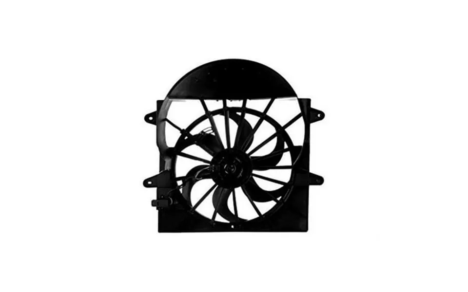 Dual Radiator And Condenser Fan Assembly - Pacific Best Inc. Fit For Ch3117105 09-10 Jeep Grand Cherokee 08-10 Commander