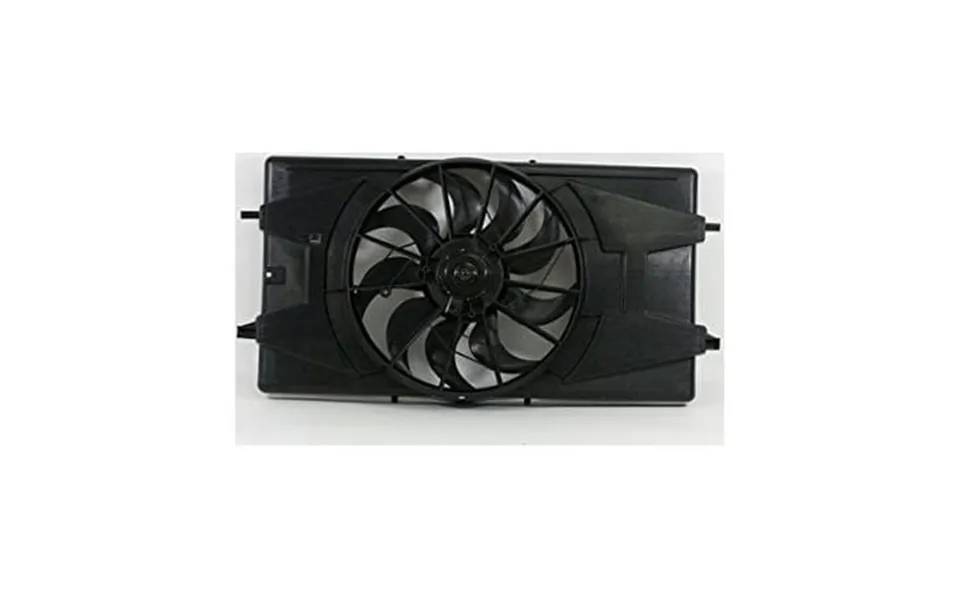 Dual Radiator And Condenser Fan Assembly - Pacific Best Inc. Fit For Gm3115177 03-04 Saturn Ion Sedan Coupe Without Supe