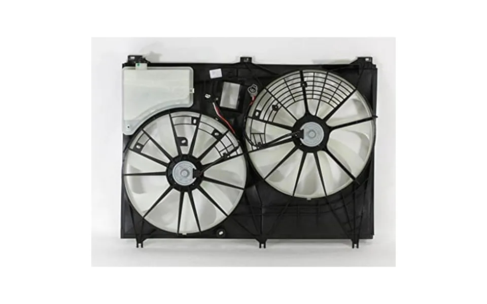 Dual Radiator And Condenser Fan Assembly - Pacific Best Inc. Fit For To3115187 14-19 Toyota Highlander 2