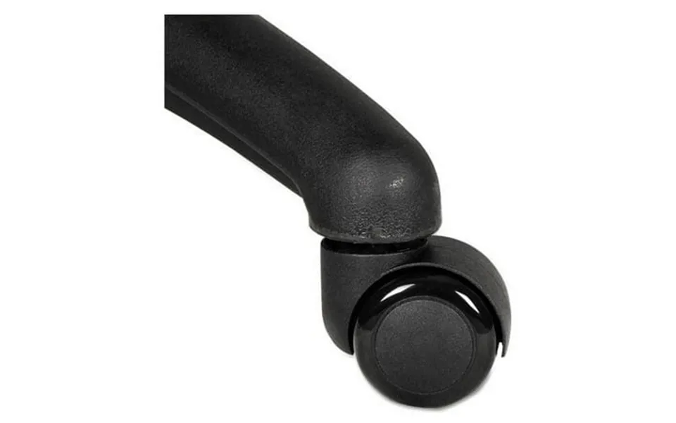 Dual Wheel Hooded Casters B Stem 2 Caster Black Bundle Of 10 Sets