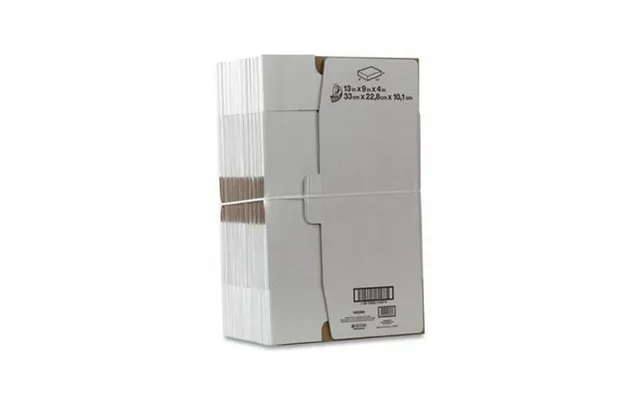 Duck Self-locking Mailing Box 13 In. X 9 In. X 4 In. White 25-count product image
