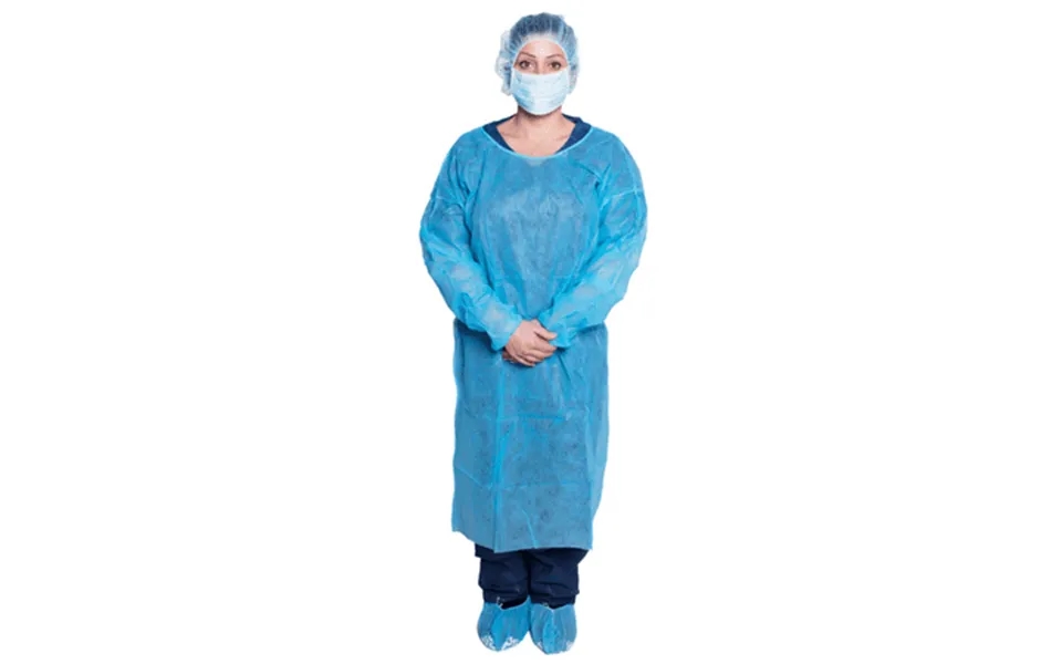 Dukal Isolation Gown Non-sterile Blue Pack Of 50