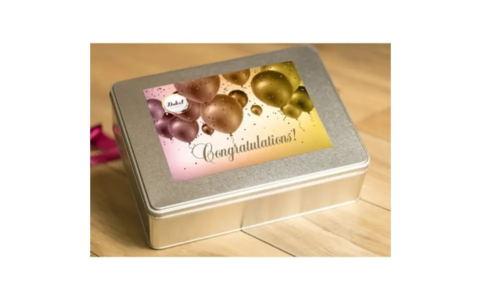 Dulcet Gift Baskets Congratulations Cookie Assortment Gift Tin