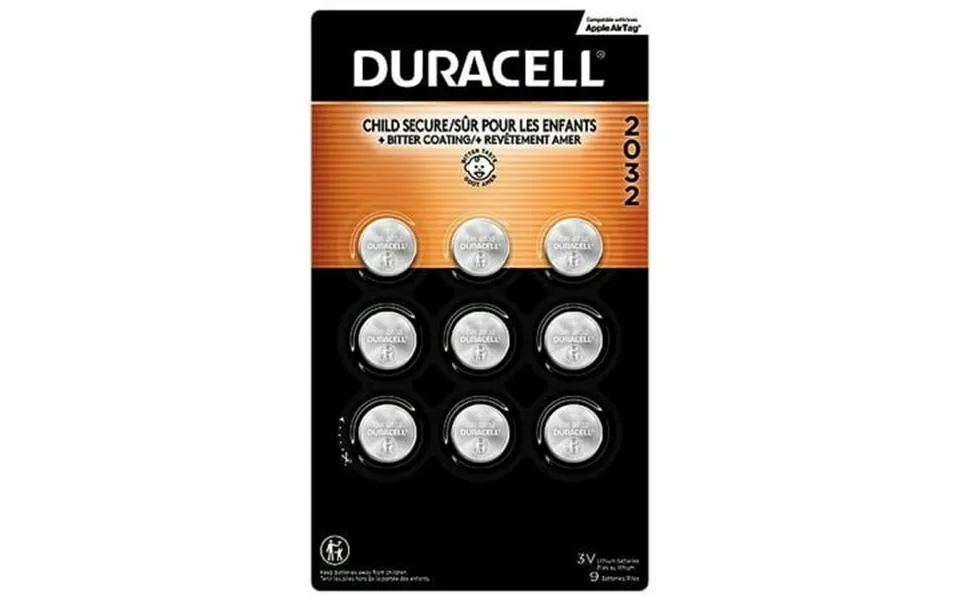 Duracell Cr2032 3v Lithium Battery With Child Safety Features 2032 Battery Lithium Coin Battery Compatible With Apple Ai