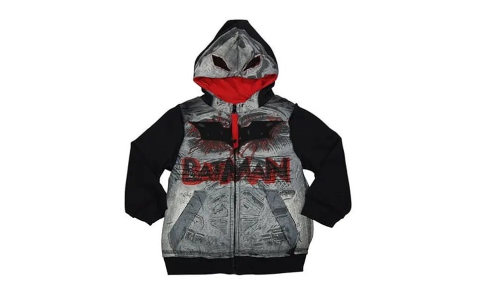 Dx-xtreme - Little Boys Long Sleeve Sweatshirt Jacket 33330-2t Black Grey Batman