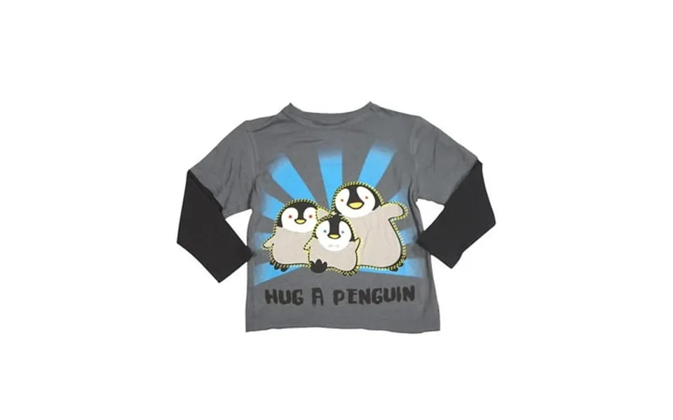 Dx-xtreme - Little Boys Long Sleeve Top 32254-4t Charcoal Happy Feet