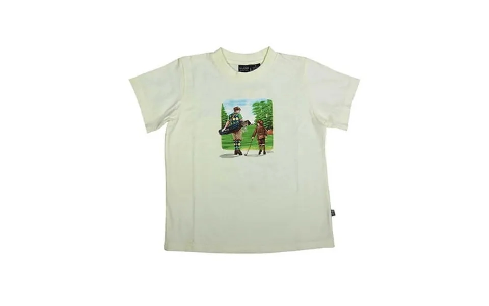 E-land - Little Boys Short Sleeved Tee Shirt 13431-4 Ivory