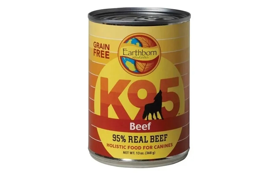 Earthborn Holistic K95 Beef Grain Free 95 Percent Meat Protein Canned Dog Food 13 Oz
