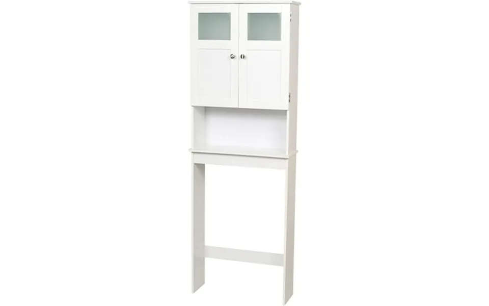 Easingroom Home Over The Toilet Bathroom Cabinet Bathroom Storage With Glass Windows & 3-shelvesabove The Toilet Space S