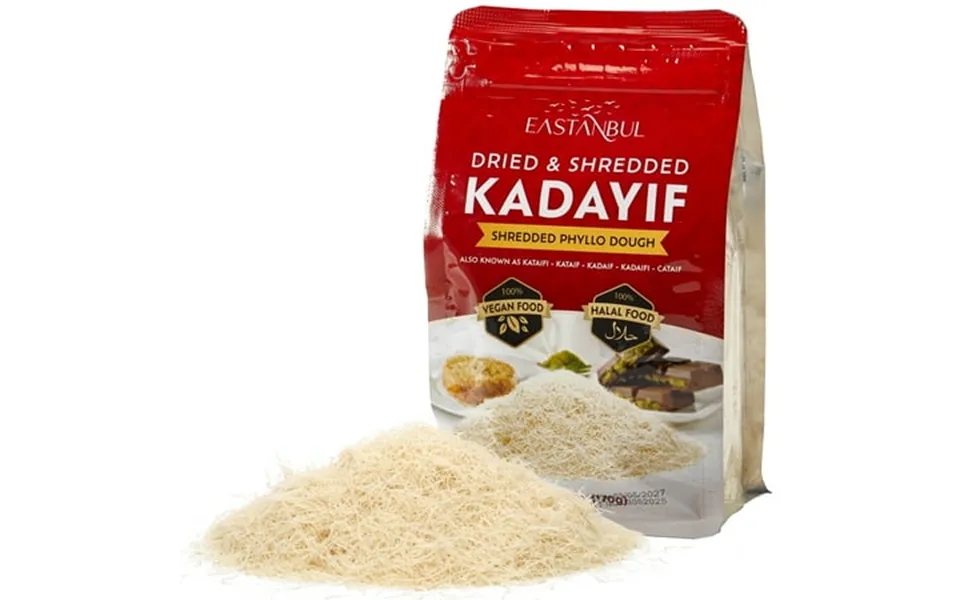 Eastanbul Dried & Chopped Kataifi Shredded Fillo Dough Kurutulmus Kadayif Pastry Dough Ingredient For The Viral Dubai Pi