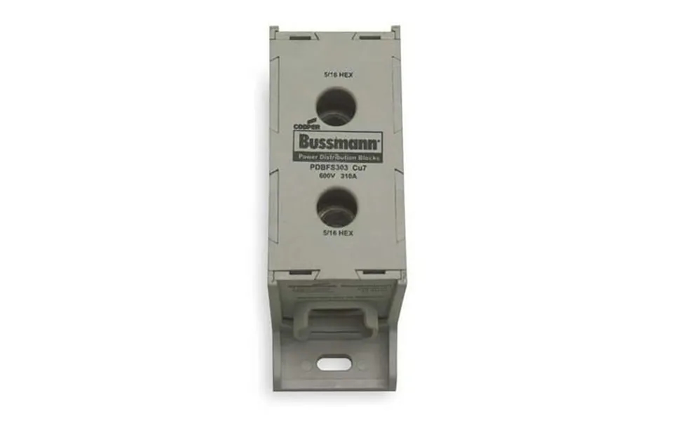 Eaton Bussmann Power Distr Block Al Cu 600v Ac Dc Pdbfs303