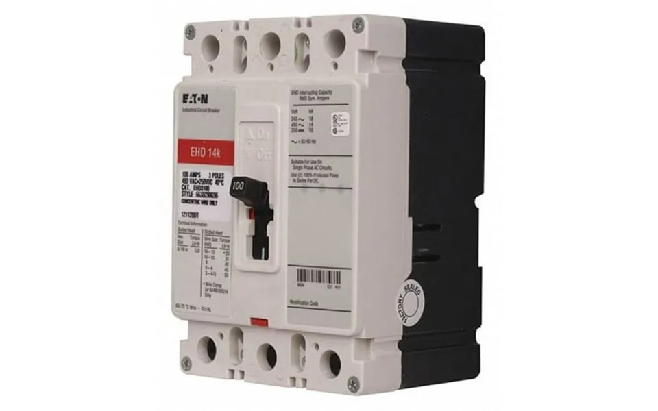 Eaton Circuit Breaker 50a 3p 480vac Ehd Ehd3050