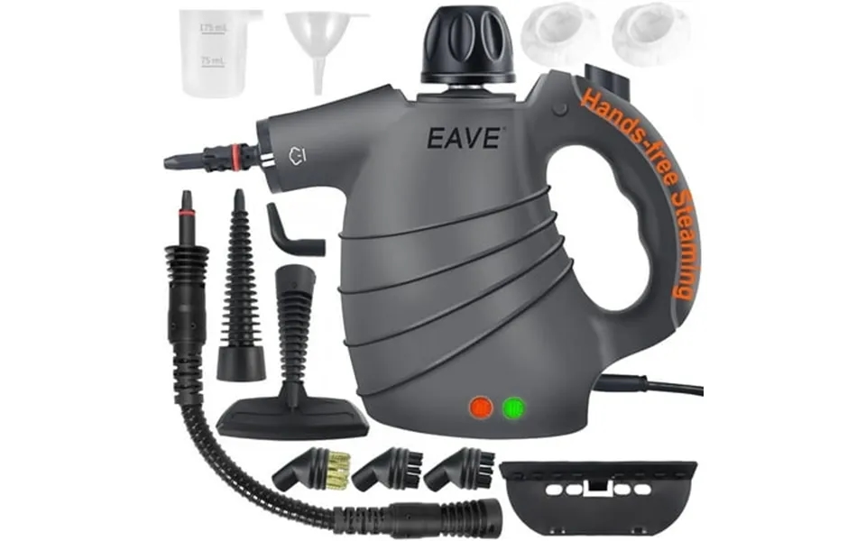 Eave Handheld Steam Cleaner 12 In 1 Set Portable Steamer For Cleaning With Steam Lock Button For Hands-free Steaming Pre