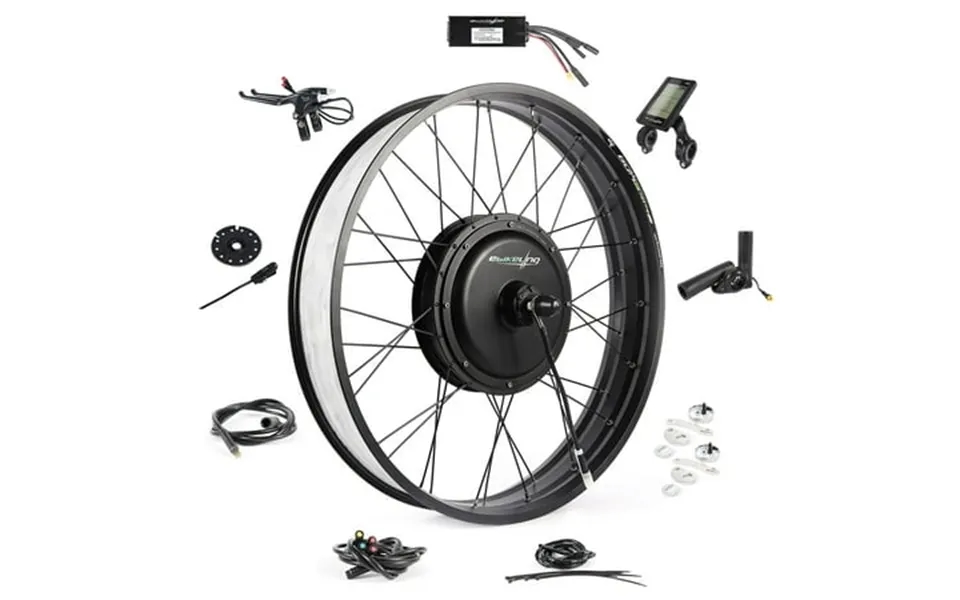 Ebikeling Waterproof Ebike Conversion Kit With Battery 26 Direct Drive Rear Wheel Mountain Bile Rim Electric Bike Conver