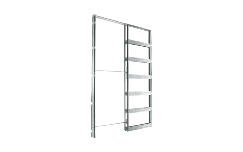 Eclisse Ekc4280 Pocket Door System Steel Frame Kit For 42 X 80 Doors - Silver