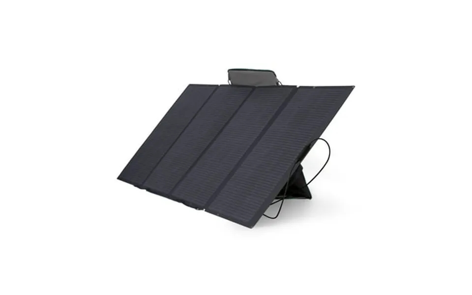 Ecoflow 400w Portable Solar Panel For Power Station Foldable Solar Charger With Adjustable Kickstand Waterproof Ip67 For