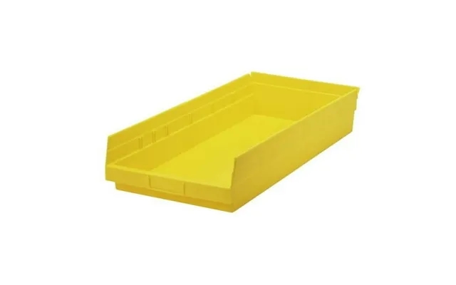 Economy 4 In. Shelf Bin Yellow - 23.62 X 11.12 X 4 In. product image