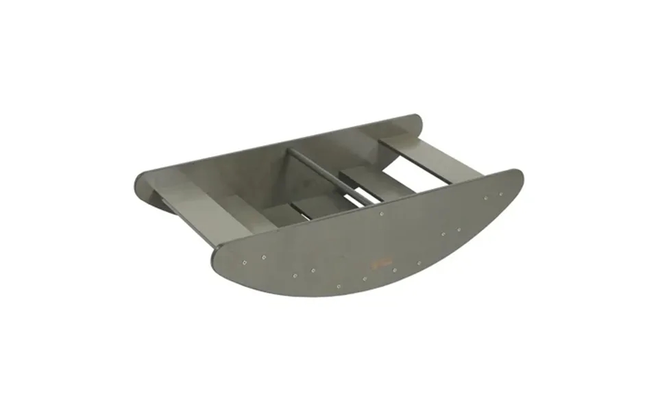 Ecr4kids Rocking Boat And Steps Grey Wash
