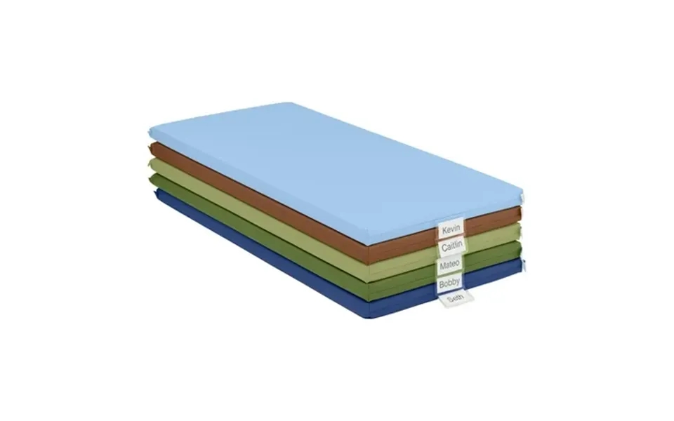 Ecr4kids Softzone Rainbow Rest Mat 2in Earthtone 5-piece