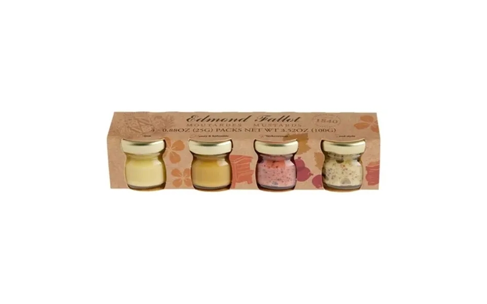 Edmond Fallot Mini Assorted Mustard Jars