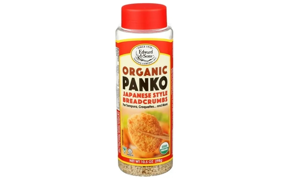 Edward And Sons Organic Panko Bread Curmb 10.5 Ounce -- 6 Per Case