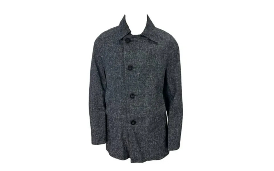 Efm By Donrad Duncan Men S Classic Short Trench Coat Black