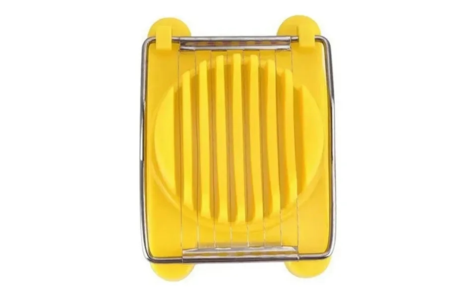 Egg Slicer Chopper With Stainless Steel Cutting Wires For Sandwiches Salads And Appetizer Yellow