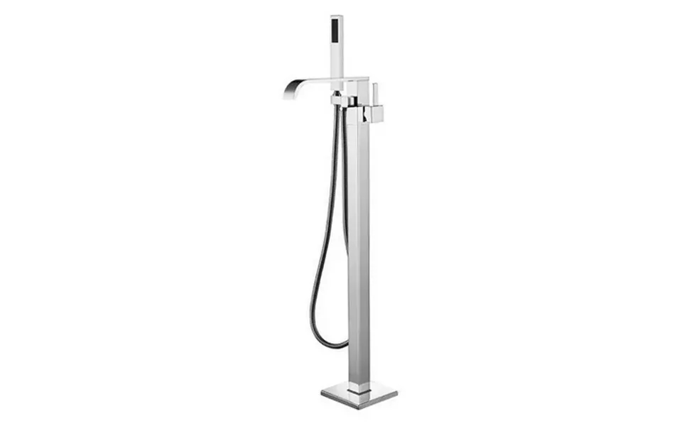 Eisen Home Sevenfalls Single Handle Floor Mounted Freestanding Tub Filler With Handshower