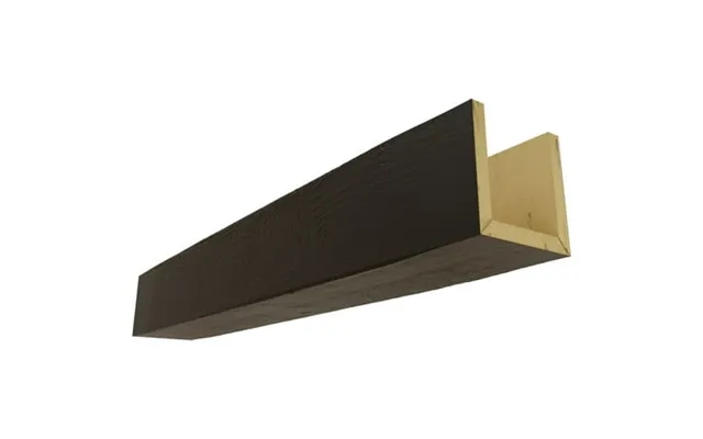 Ekena Millwork 10 W X 6 H X 20 L 3-sided U-beam Rough Sawn Endurathane Faux Wood Ceiling Beam Natural Ash product image