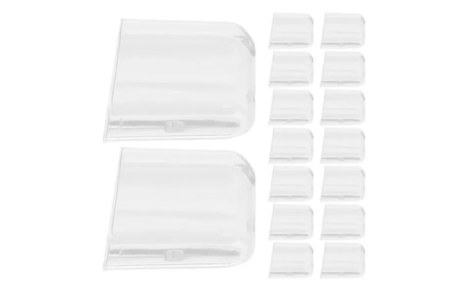 Elayard 20pcs Clear Toothbrush Cover Pc Protector For Manual Electric Toothbrushes Hygiene Maintenance