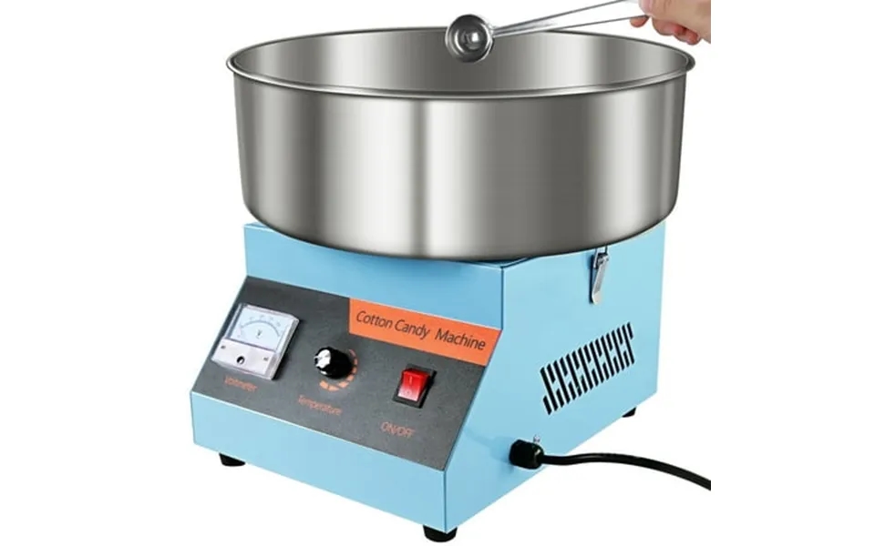 Electric Commercial Cotton Candy Machine Floss Maker Blue