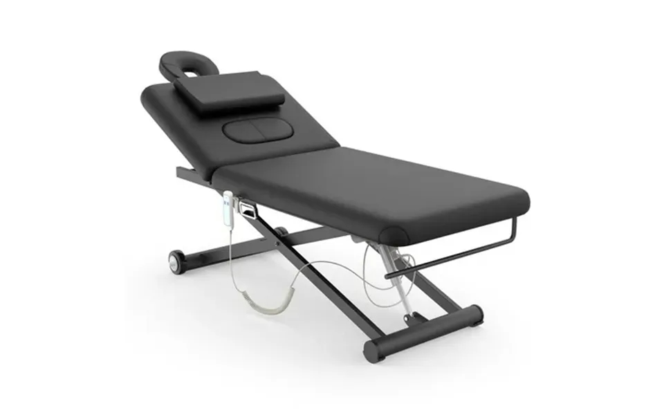 Electric Massage Table Electric Lift Motor Height Adjustable And Manual Backrest Adjustable Angle For Treatment Medical